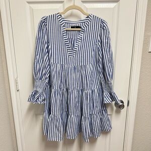 Pomander Place Striped Dress